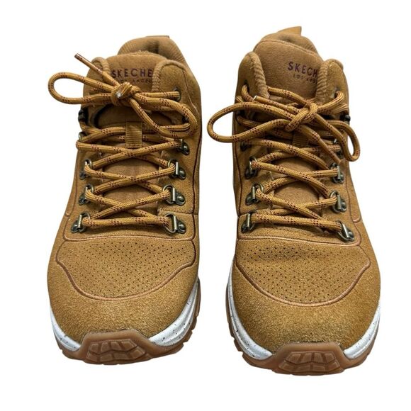 Skechers Shoes - Skechers Uno Trail Boots 6 Wheat Memory Foam Trail Core Utility Style